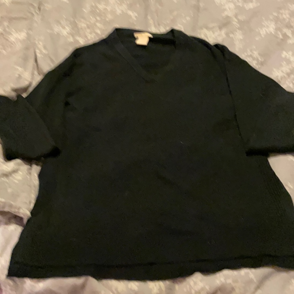 Black sweater